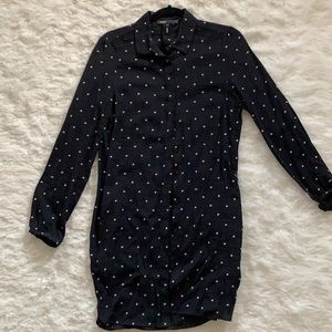 MAJE black star print dress